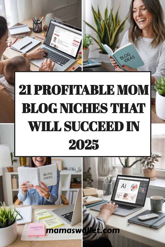 21 Profitable Mom Blog Niches That Will Succeed in 2025 profitable mom blog niches | Mamas Wallet