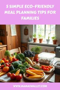 5 Simple Eco Friendly Meal Planning Tips for Families 6850220 eco-friendly meal planning | Mamas Wallet