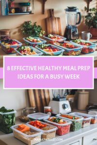 8 Effective Healthy Meal Prep Ideas for a Busy Week 9645692 healthy meal prep ideas | Mamas Wallet