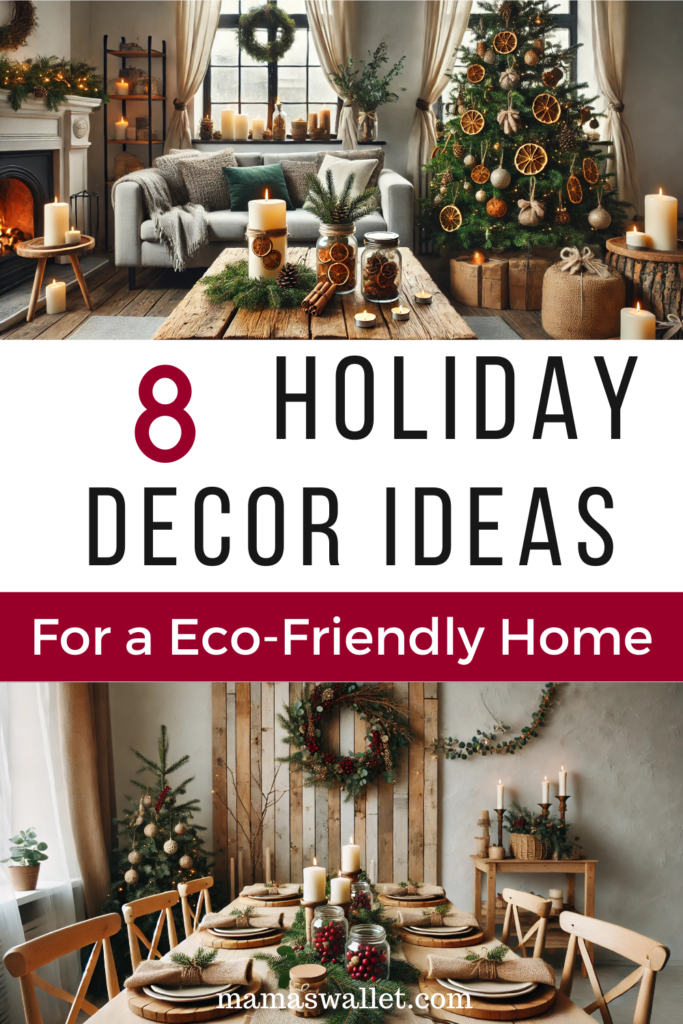 8 holiday decor ideas for a eco friendly home eco-friendly holiday home | Mamas Wallet