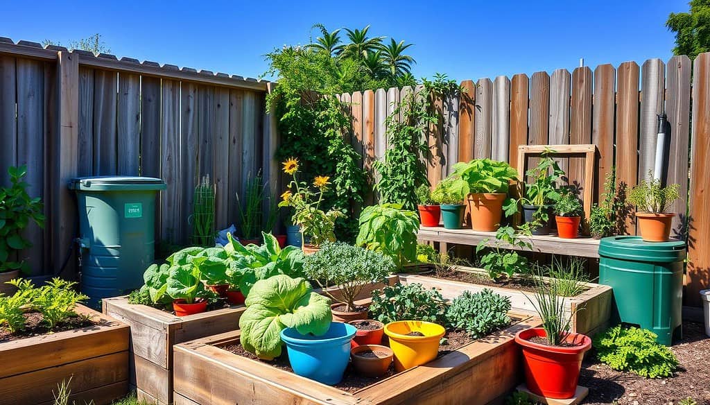 Budget-friendly garden