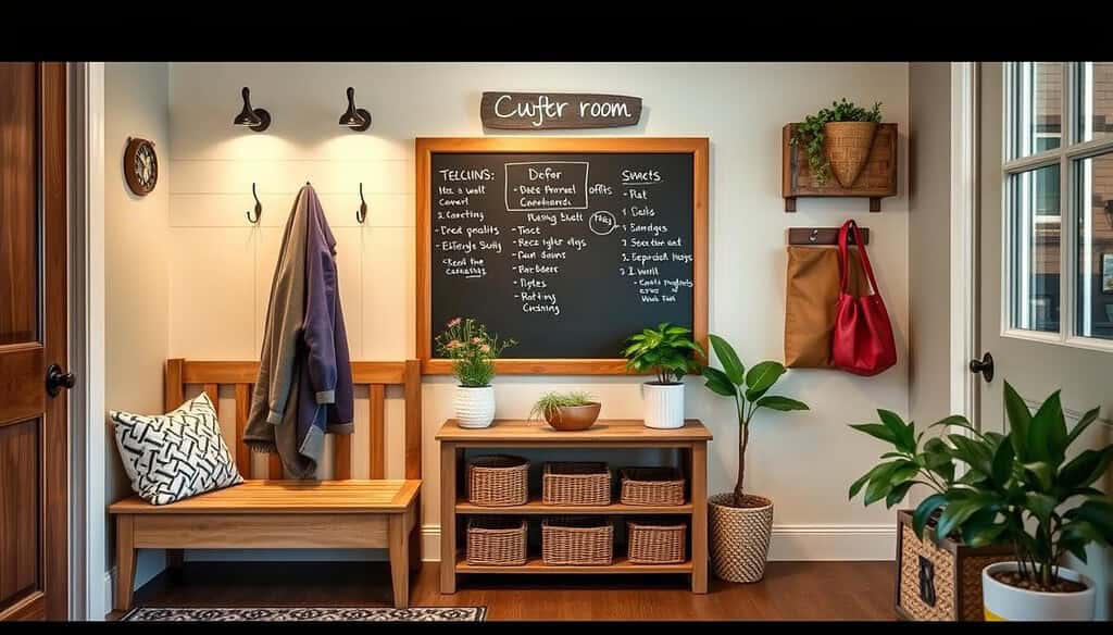 Entry and Mudroom Command Center