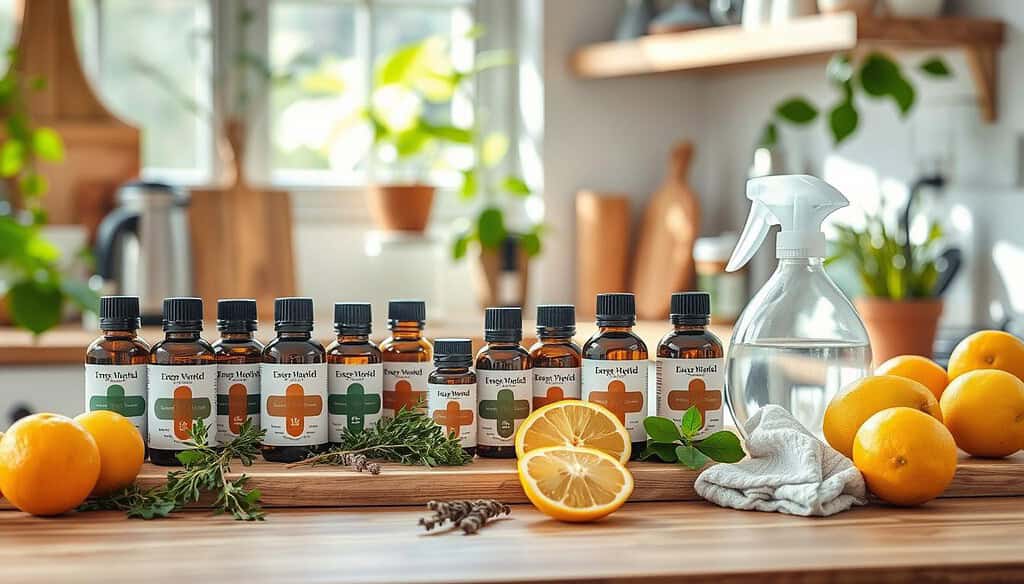 Essential oils for cleaning