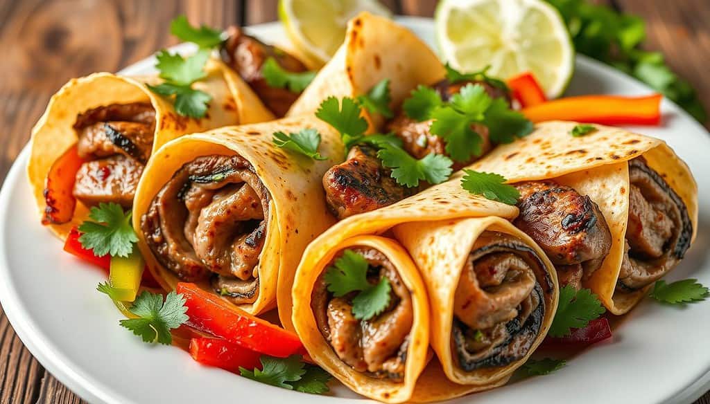 Fajita Steak Roll-Ups