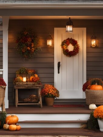 Fall Ideas for Small Front Porches