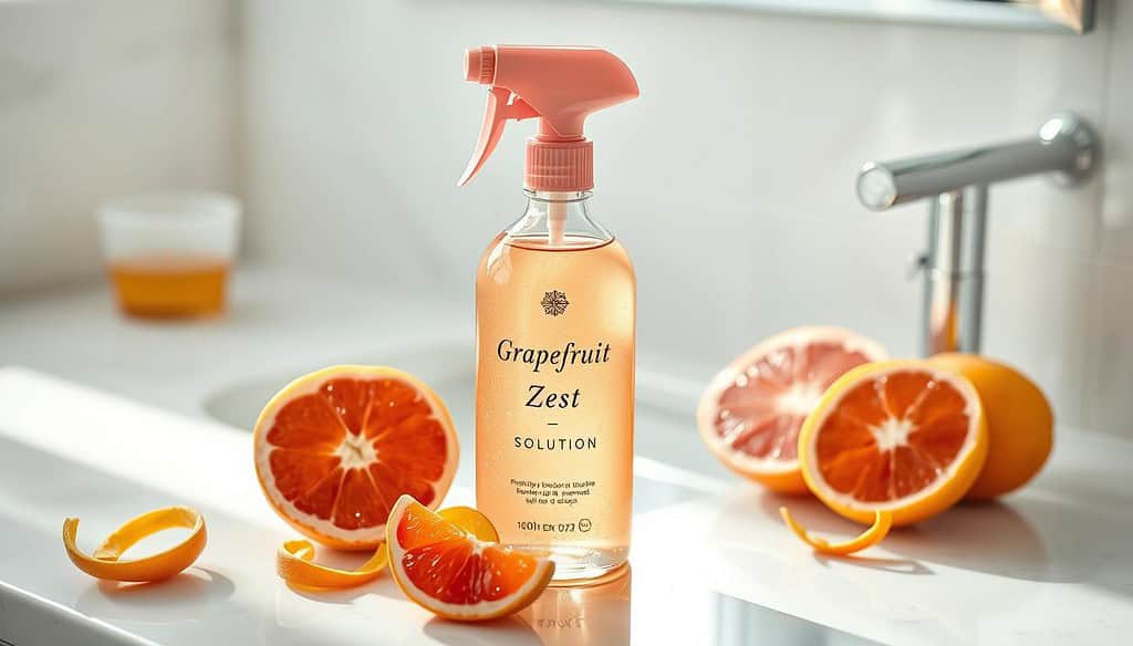 Grapefruit zest spray