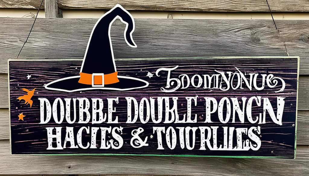 Hocus Pocus porch sign