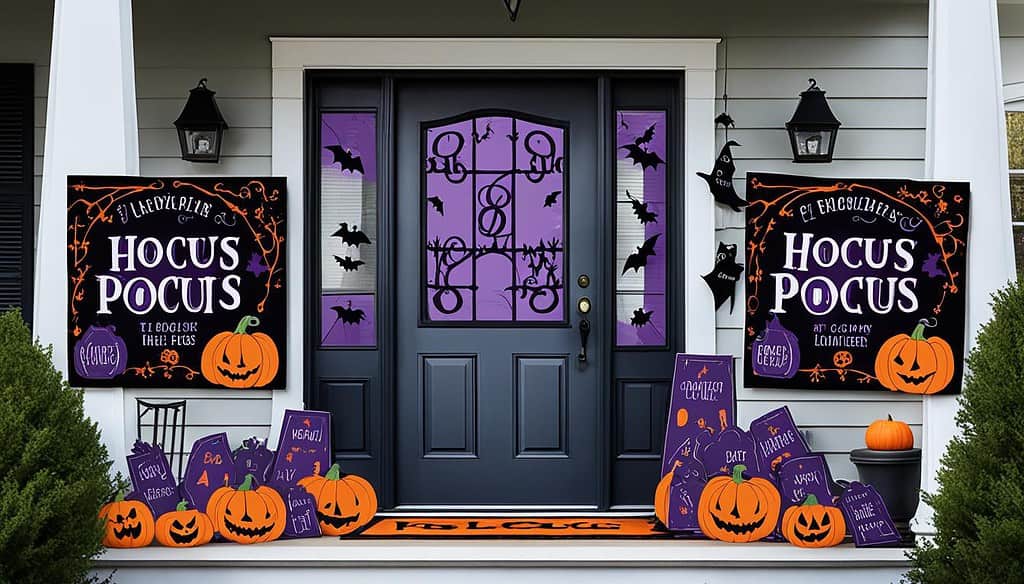 Hocus Pocus porch signs