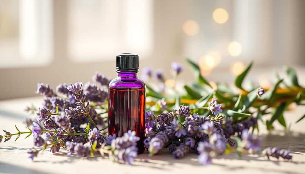 Lavender oil for stress relief