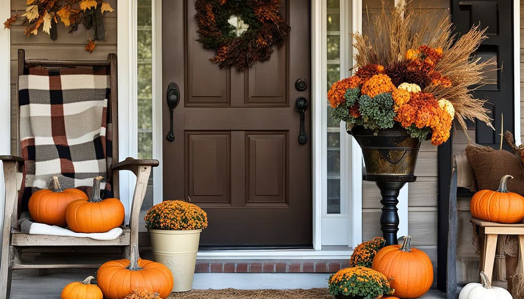 Small porch decorating ideas for fall