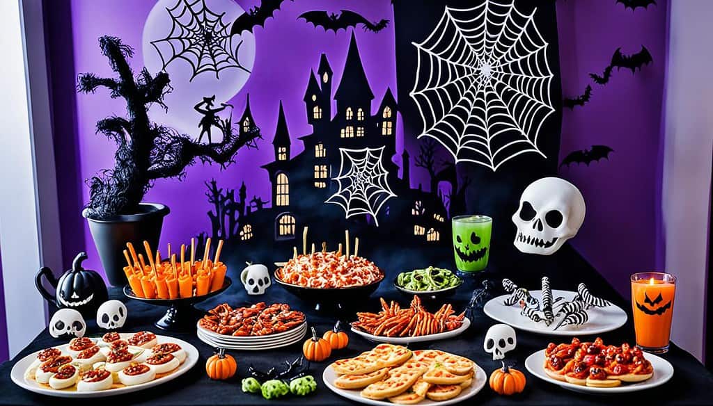 Spooky snacks for Halloween party