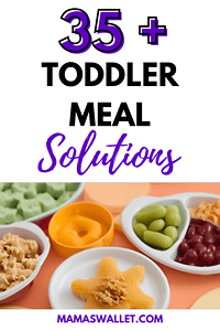 a group of bowls of food for toddlers