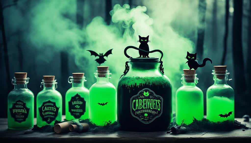 Witches' brew beverages