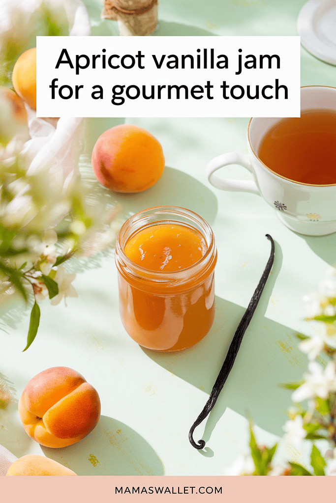 apricot vanilla jam 2 1 seasonal jam making | Mamas Wallet