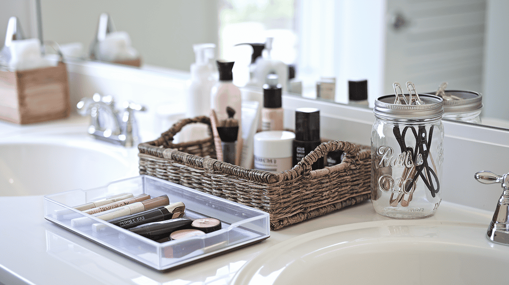 bathroom organization home organization dollar tree | Mamas Wallet