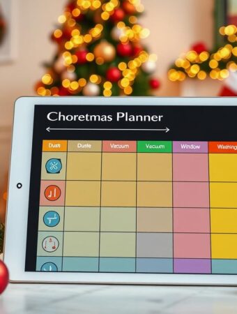 digital chore chart planner