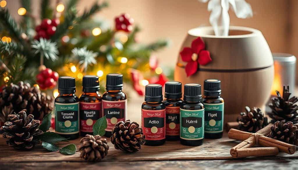 essential oils for holiday cleaning