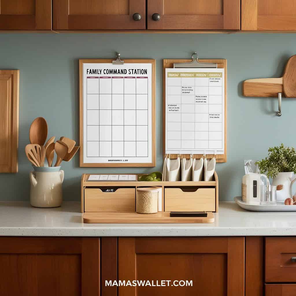 family command station monthly cleaning routine | Mamas Wallet