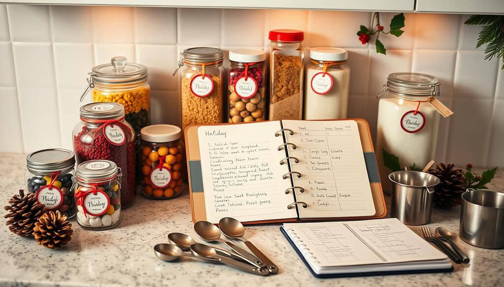 holiday meal planner storage techniques