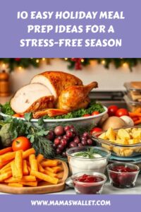 holiday meal prep ideas eco-friendly holiday meal prep | Mamas Wallet