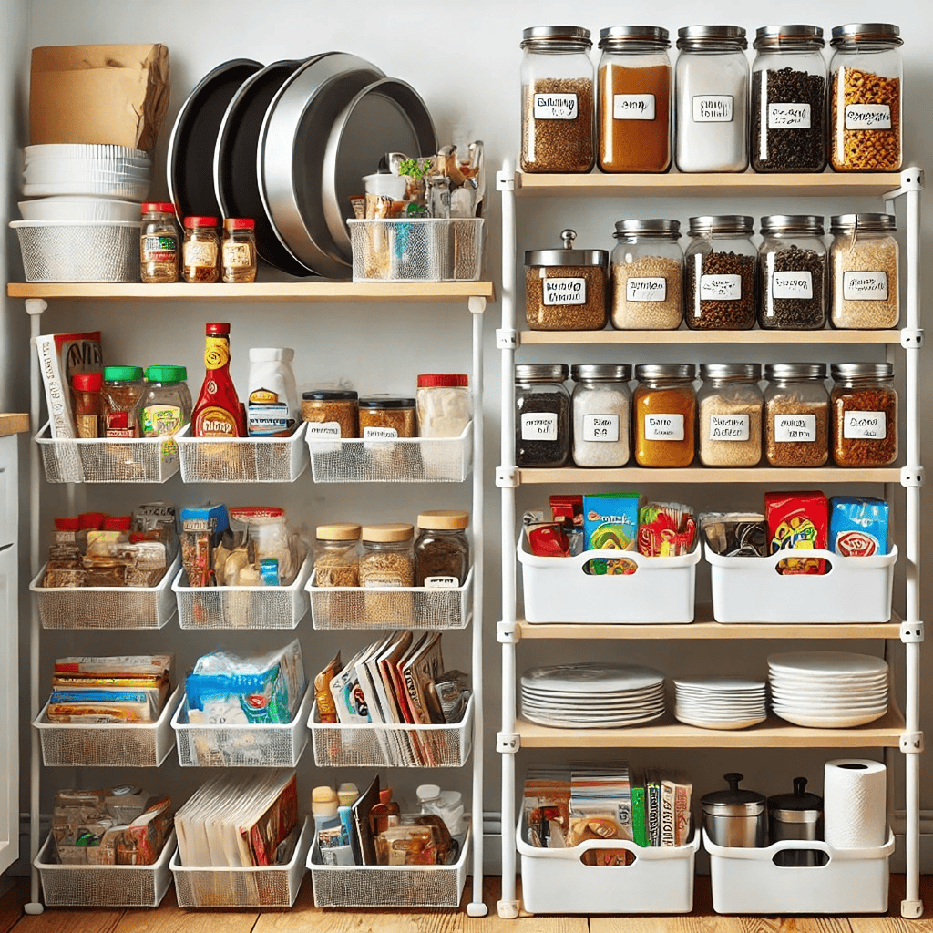 pantry organization home organization dollar tree | Mamas Wallet